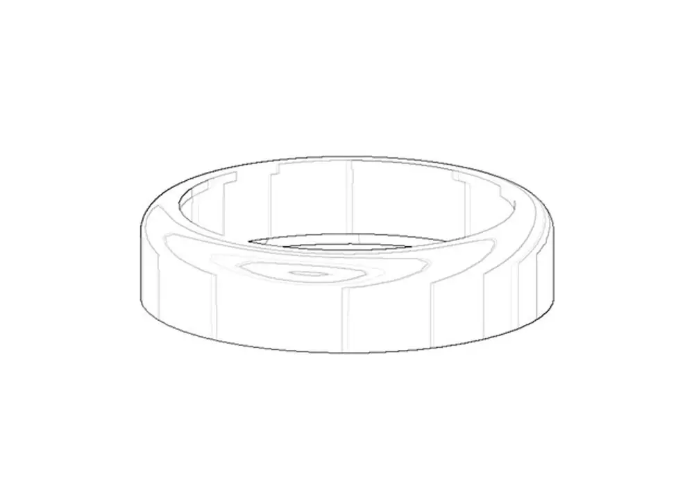 DORNBRACHT Befestigung für Geruchsverschluss ERSATZTEILE 092330021 1 1/4'' Chrom, 092330021-00 Galeriebild 1